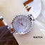 2022 Hot Sale Women Watches Lady Diamond Stone Dress Watch Gold Silver Stainless Steel Rhineston Wristwatch Female Crystal Watch -  - Luckacco Jewelry and Watch Store