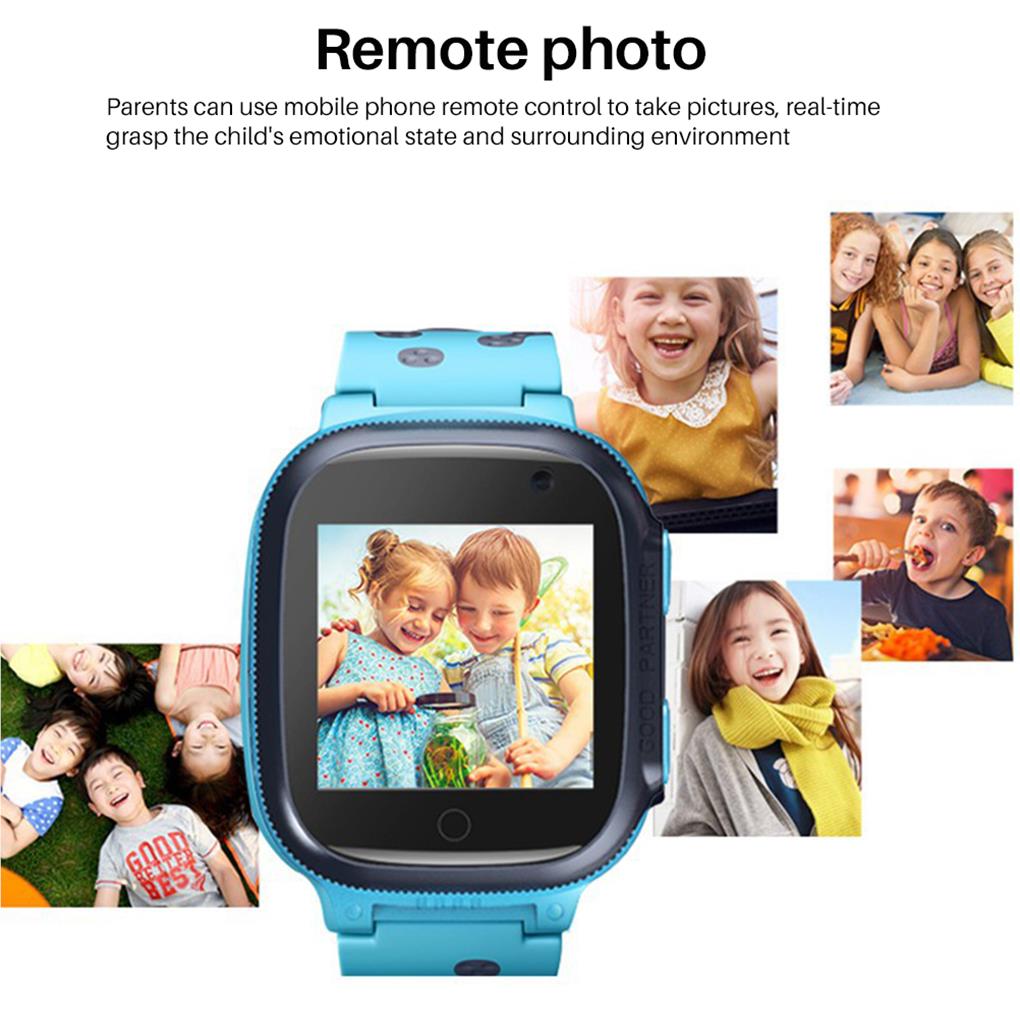S1 Kids Smart Watch Call Phone Smartwatch For Children SOS Photo Waterproof Camera LBS Location Tracker Gift Voice Smartwatch - luckacco
