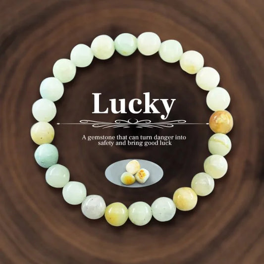 Luckacco Attract Money Wealth Health Pulse Hematite Natural Stone Beads Bracelet for Women Men Party Jewelry Accessories Gifts
