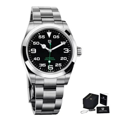 Luckacco New PAGANI DESIGN Watch for Men Automatic Diver Men Watches Sapphire Glass Stainless Steel Waterproof Mechanical Wristwatch 2025