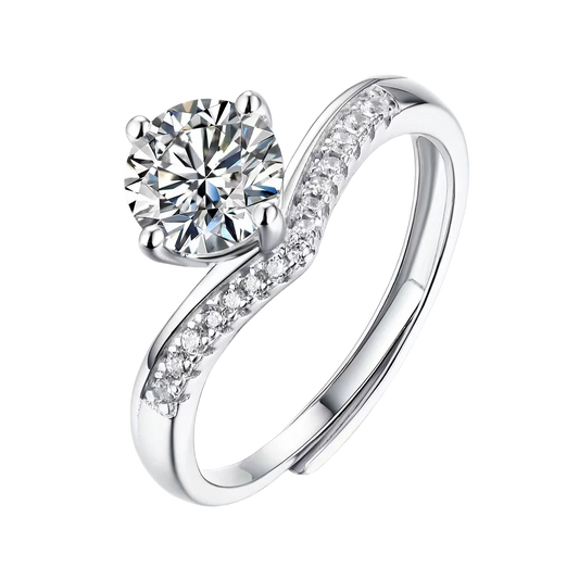 Luckacco European and American Fashionable Stainless Steel Women's Rings Party Repurchase Gifts