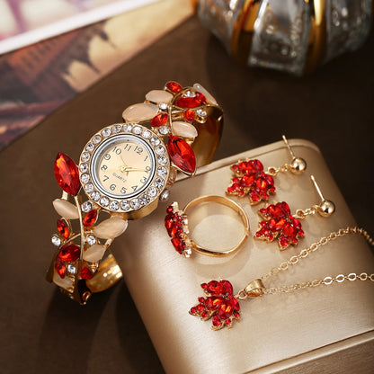 Luckacco Fashion design women's commuting quartz watch niche bracelet watch