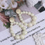 Boho Color Pearl Matte Bead Earrings For Women 2021 Trend Gradual Vintage C Dangle Earring Fashion Jewelry Boucle Oreille Femme - luckacco