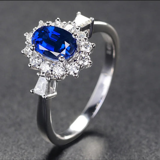Luckacco European and American Fashionable Stainless Steel Women's Rings Party Repurchase Gifts