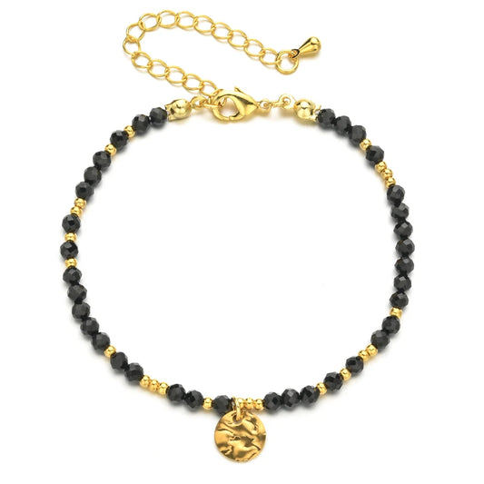 Luckacco shop's pick Thin Natural Stone African Turquoises Beads Bracelet Women Bohe Colorful Energy Yoga Meditation Strand Bracelets Friendship