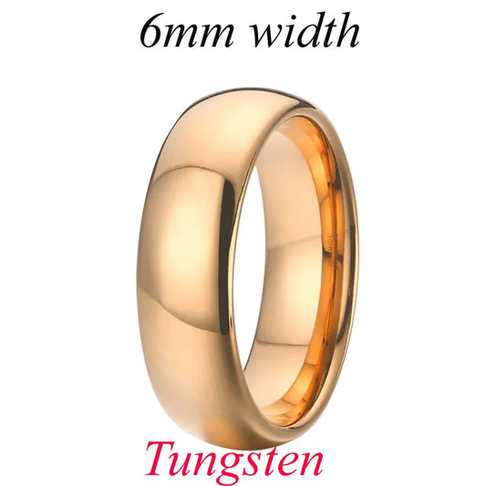 Luckacco Men's Damascus Ring Tungsten Fashion Jewelry Unique High Quality Handmade Wedding Bands Couples Rings For Men Male Boys