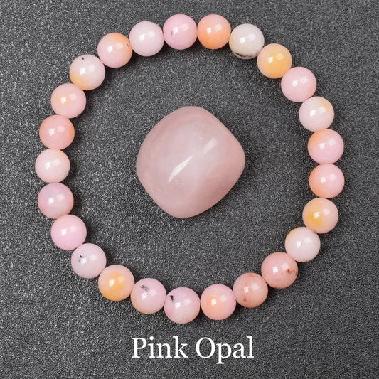 Luckacco Natural Dragon Blood Stone Bracelet Made of Real Natural Stones Beads Bracelets Gems Jewelry Women Men Genuine Bloodstone Jasper