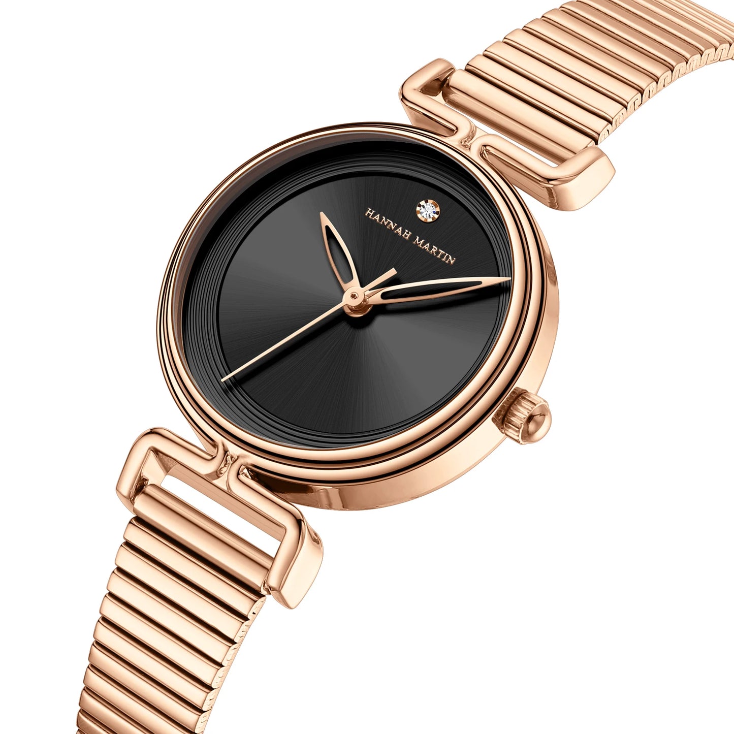 luckacco 2025 new women watch leisure fashion 29mm mini dial stainless steel mesh strap hannah martin nordic simple 3bar waterproof watch