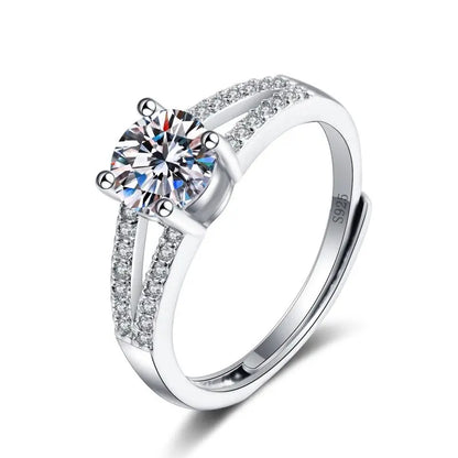 Luckacco European and American Fashionable Stainless Steel Women's Rings Party Repurchase Gifts