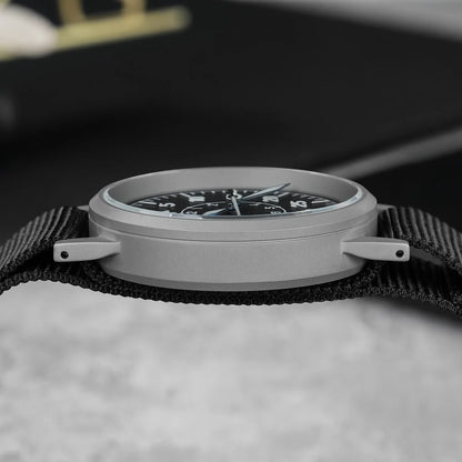 Luckacco Militado ML10 Quartz Watch VH31 Sweeping Second Movement Sapphire Crystal BGW9 Luminous 10Bar Waterproof 36.9mm Vintage Watches