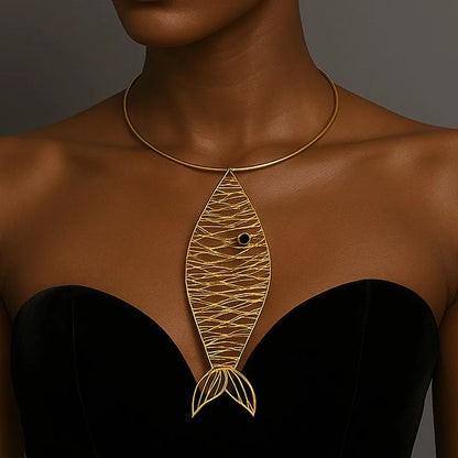 Luckacco Bohemia Conch Starfish Imitation Pearl Necklace for Women Luxury Exquisite Beaded Shell Pendant Necklace Beach Holiday Jewelry