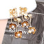Pearl Earring For Women Gold Color Crystal Beaded Drop Earrings Trendy Jewelry Statement Earrings Brincos Gift