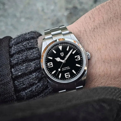 Luckacco New PAGANI DESIGN Watch for Men Automatic Diver Men Watches Sapphire Glass Stainless Steel Waterproof Mechanical Wristwatch 2025