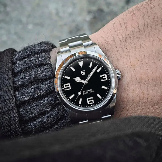 Luckacco New PAGANI DESIGN Watch for Men Automatic Diver Men Watches Sapphire Glass Stainless Steel Waterproof Mechanical Wristwatch 2025