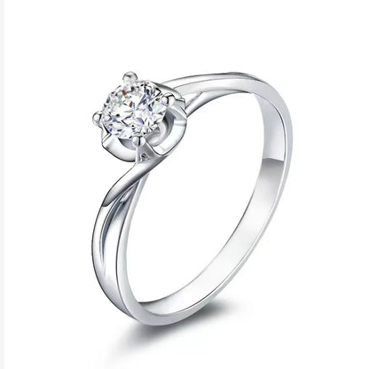 Luckacco European and American Fashionable Stainless Steel Women's Rings Party Repurchase Gifts