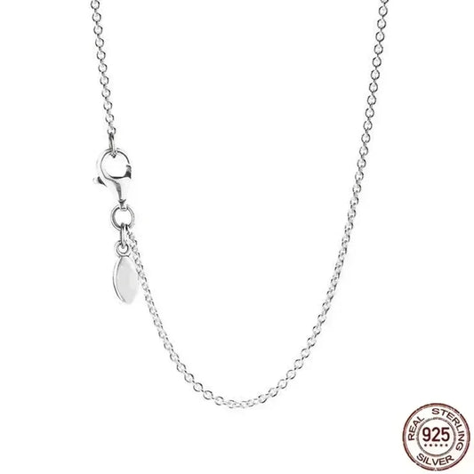 Luckacco New 925 sterling silver gold droplet pearl snowflake pendant necklace exquisite and luxurious women's charm jewelry gift