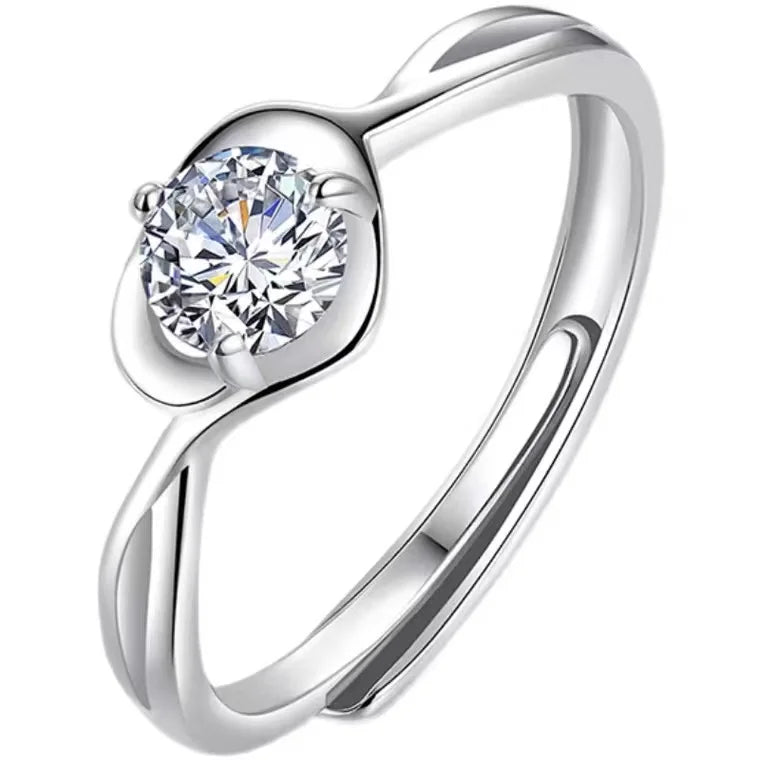 luckacco european and american fashionable stainless steel women's rings party repurchase gifts