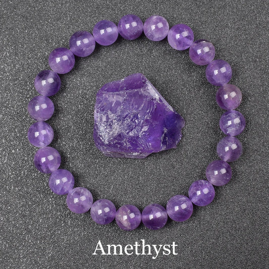 Luckacco Natural Dragon Blood Stone Bracelet Made of Real Natural Stones Beads Bracelets Gems Jewelry Women Men Genuine Bloodstone Jasper