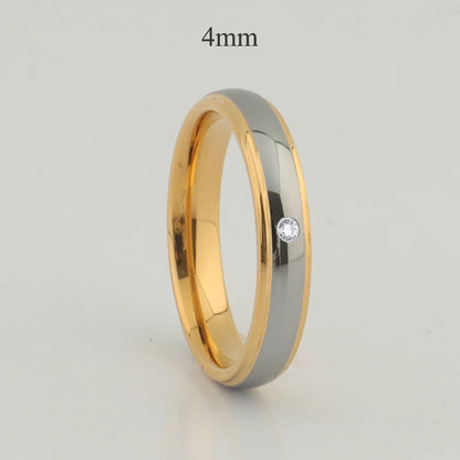 Luckacco USA size 5 to 15 western titanium fashion jewelry couple wedding rings for men and women Alliance LOVE marriage finger ring