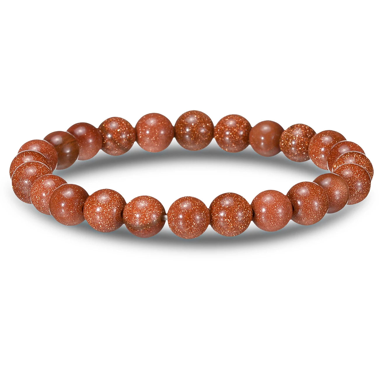 luckacco brown beaded bracelet natural stone lava tiger eye black red matte healing beads bangle stretch charm yoga for women men jewelry