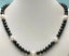 8-9mm Natural South Sea Black & White Akoya Pearl Necklace 18inch AA+