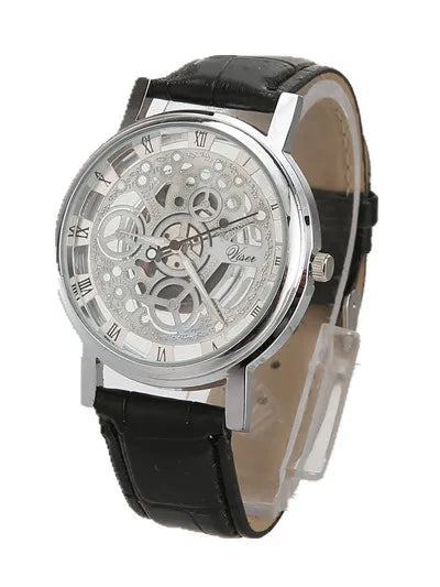 Luckacco Fashionable casual men's watch hollow out strap watch not mechanical expression couple table model undertakes to men and women