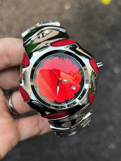 Luckacco 2025 new men's watch special-shaped blade high-end men's sports men's casual fashion trend men's watch