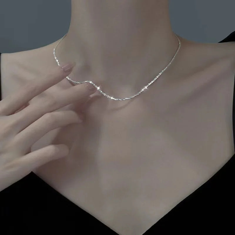 luckacco 2023 new fashion trend unique design delicate vintage zircon flower pearl necklace women jewelry wedding party premium gift