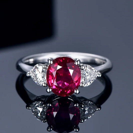 Luckacco European and American Fashionable Stainless Steel Women's Rings Party Repurchase Gifts