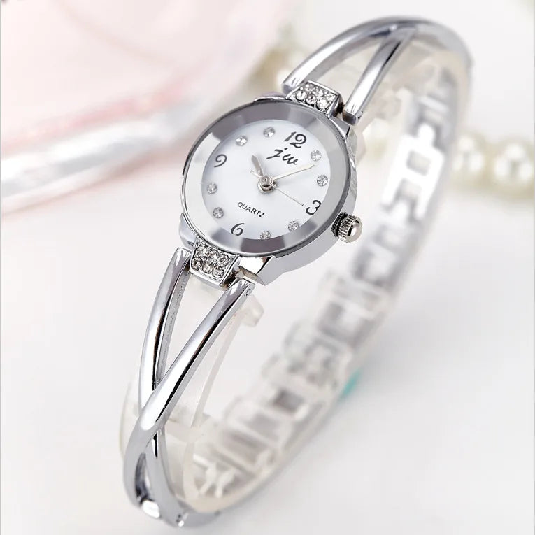 luckacco new trendy women bracelet watch mujer relojes small dial quartz leisure popular wristwatch hour female elegant watches