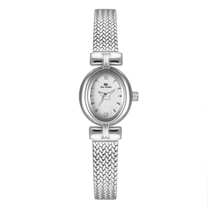 Luckacco High Quality Women Watches 2025 Vintage Luxury Jewelry Wheat Bracelet Quartz Ladies Watch Small Dial Elegant Watch For Women