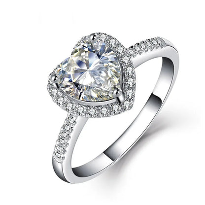 Luckacco European and American Fashionable Stainless Steel Women's Rings Party Repurchase Gifts