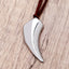 Vintage Simple Nordic Wolf Tooth Pendant For Men Biker Stainless Steel Viking Wolf Necklace Animal Amulet Jewelry Gift Wholesale - luckacco