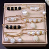 Luckacco Ainameisi - Women's Metal Leak Proof Brooch Korean Fashion 8-Piece Set Flip Clothing Corset Brooch DIY Accessories