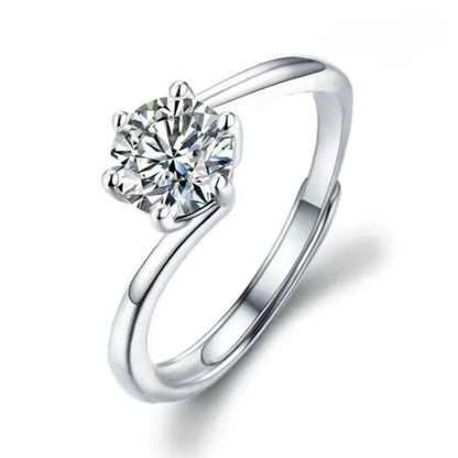 Luckacco European and American Fashionable Stainless Steel Women's Rings Party Repurchase Gifts