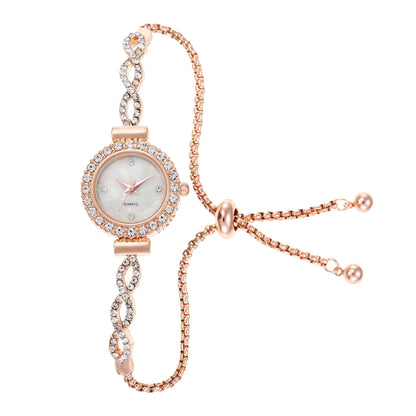 Luckacco Luxury Women's Watches Simple Quartz Wristwatches Small Dial Watches Bracelet Ladies Watch Gift Clock Relogio Feminino