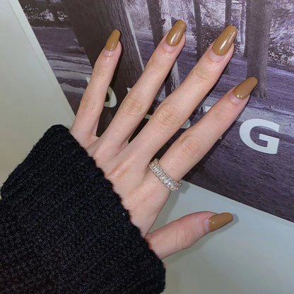 Luckacco Stainless Steel Geometric White Zircon Rings For Women's Finger Opening Crystal Engagement Wedding Jewelry Birthday Party Gift