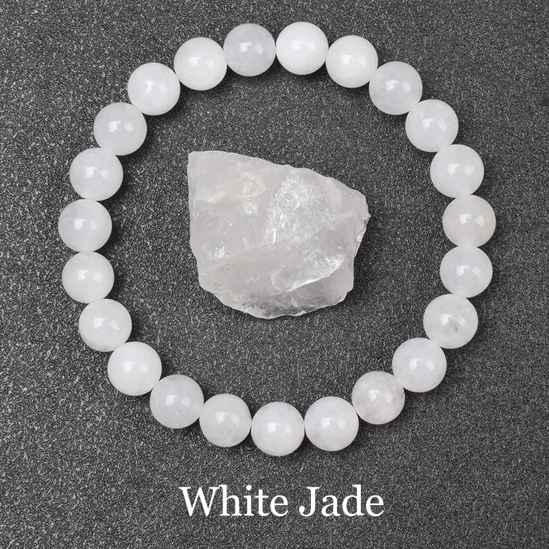 luckacco natural dragon blood stone bracelet made of real natural stones beads bracelets gems jewelry women men genuine bloodstone jasper