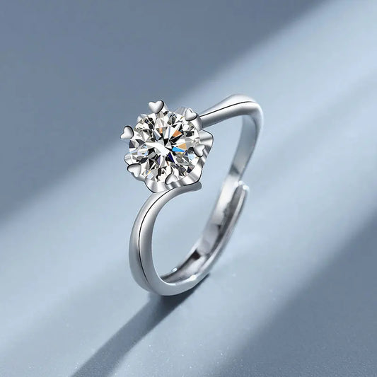 Luckacco European and American Fashionable Stainless Steel Women's Rings Party Repurchase Gifts