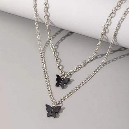 Luckacco 2023 New Fashion Trend Unique Design Delicate Vintage Zircon Flower Pearl Necklace Women Jewelry Wedding Party Premium Gift