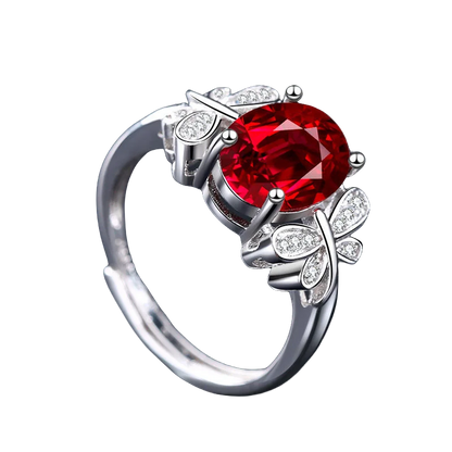 Luckacco European and American Fashionable Stainless Steel Women's Rings Party Repurchase Gifts
