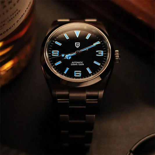 Luckacco New PAGANI DESIGN Watch for Men Automatic Diver Men Watches Sapphire Glass Stainless Steel Waterproof Mechanical Wristwatch 2025