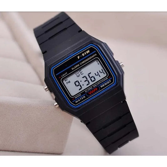 Luckacco Fashion Mens Watch Digital Led Luxury Stainless Steel Square Wristwatch Electronic Watches for Men Female Clock Reloj Hombre