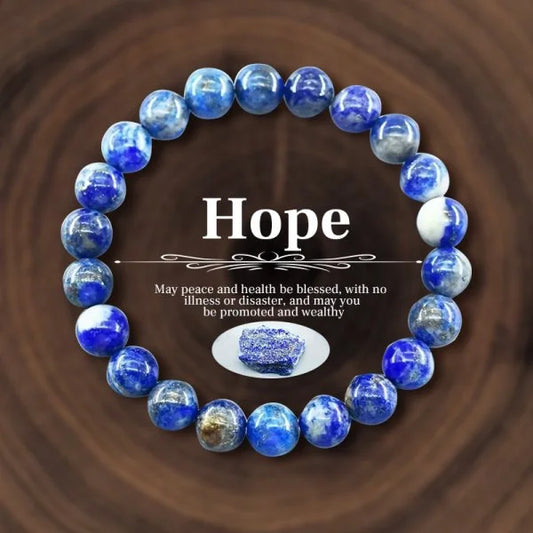Luckacco Attract Money Wealth Health Pulse Hematite Natural Stone Beads Bracelet for Women Men Party Jewelry Accessories Gifts