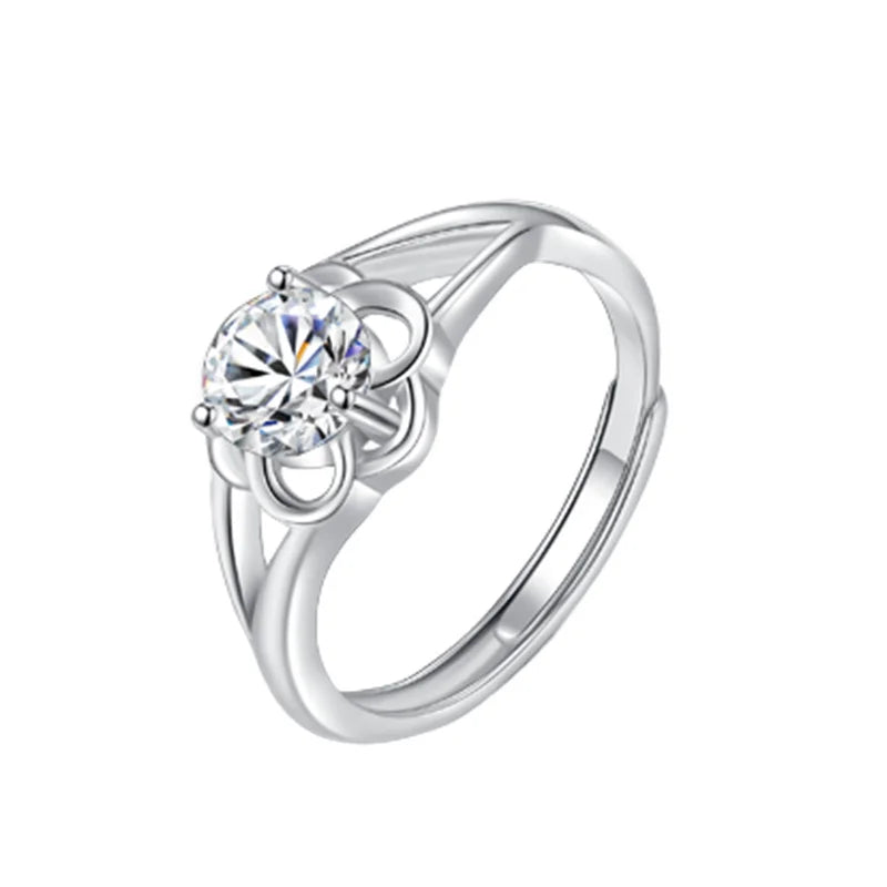 luckacco european and american fashionable stainless steel women's rings party repurchase gifts