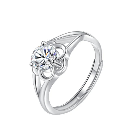 Luckacco European and American Fashionable Stainless Steel Women's Rings Party Repurchase Gifts