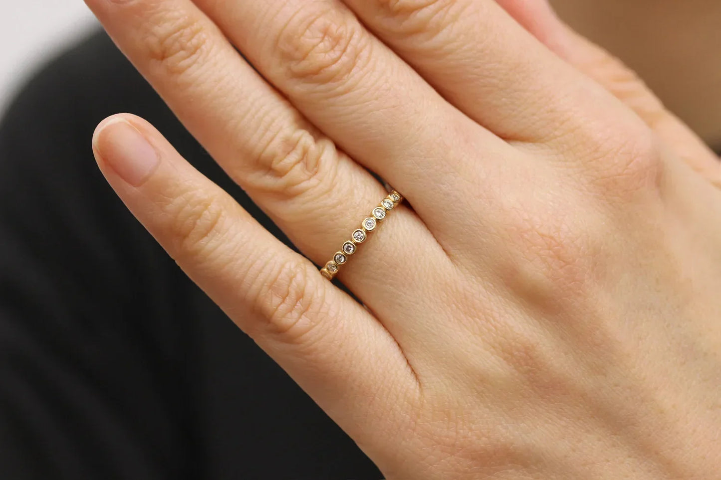 luckacco exquisite white zircon engagement  jewelry for women's fashion finger accessories party ring