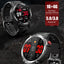 Military C22 Men's Smart Watch BT Call 4GB ROM Fitness Tracker 3ATM Waterproof Sport Smartwatch for Xiaomi Huawei IOS Phone 2023 - luckacco