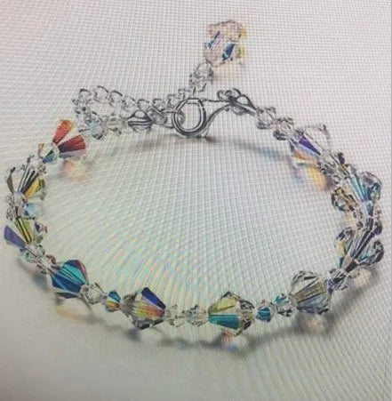 Luckacco 2025 Crystal Rhinestone Adjustable Bracelet Bangle Wedding Wristband Bridal Gift Jewelry Crystal Bracelet Gift for Girlfriend