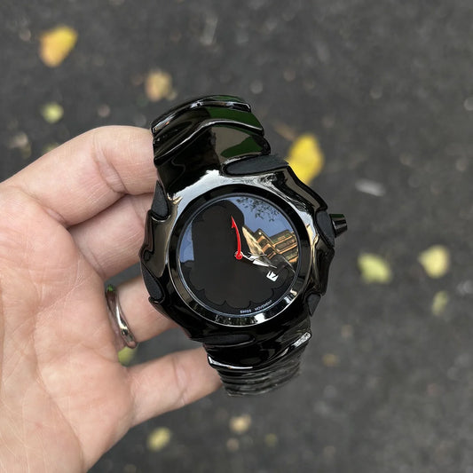 Luckacco 2025 new men's watch special-shaped blade high-end men's sports men's casual fashion trend men's watch